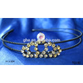 New fashion wholesale rhinestone silicon hair band